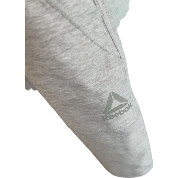 Reebok Womens 3XL Relaxed Fit Gray Shorts With Elastic Waistband & Pockets - Picture 7 of 7